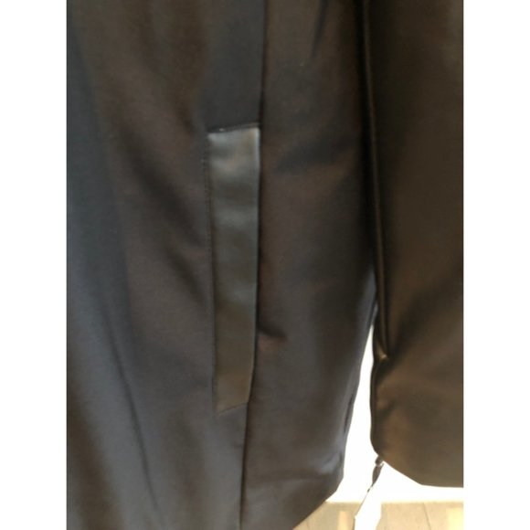 DKNY faux fur-trimmed down-filled jacket coat - New with Tags - Large - Picture 10 of 15